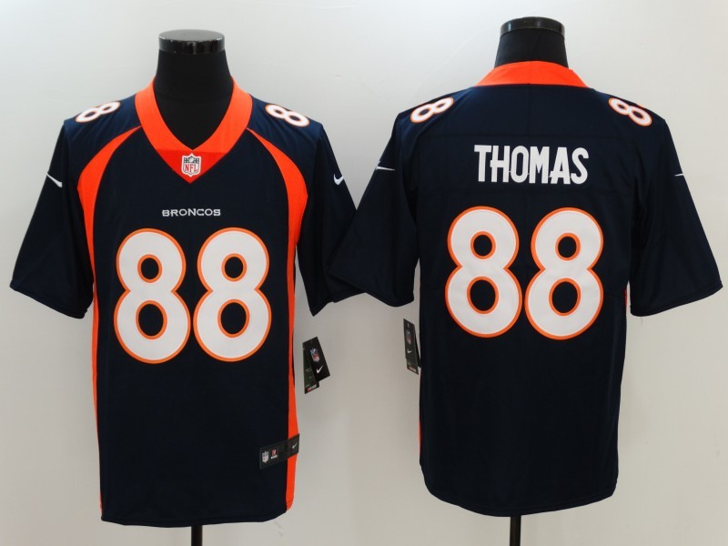 Nike Broncos 88 Demaryius Thomas Navy Youth Vapor Untouchable Player Limited Jersey