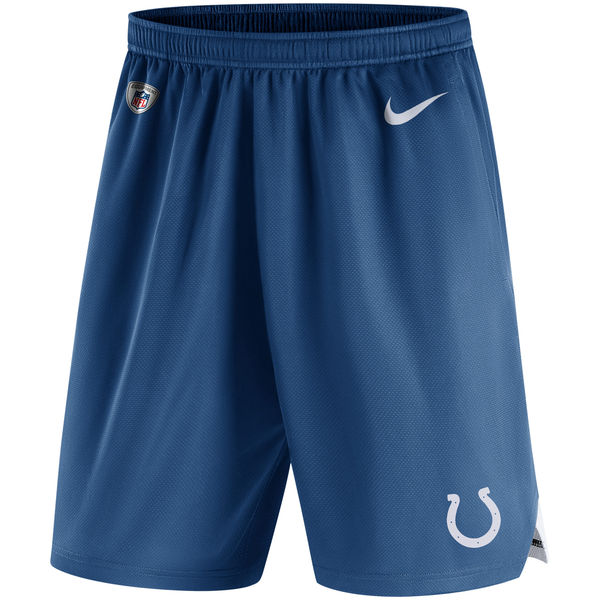 Men's Indianapolis Colts Nike Royal Knit Performance Shorts