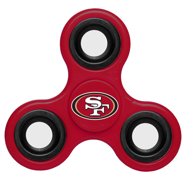 49ers Red Team Logo Fidget Spinner