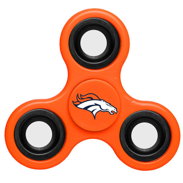 Broncos Orange Team Logo Fidget Spinner