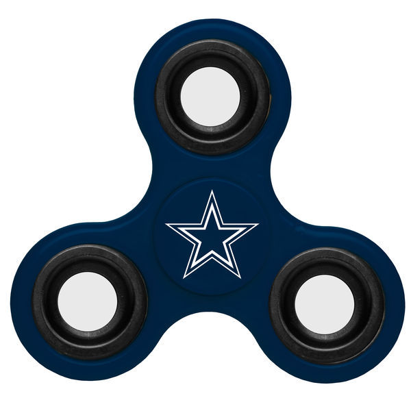 Cowboys Navy Team Logo Fidget Spinner