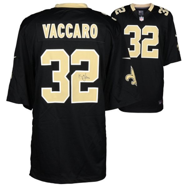 Nike Saints 32 Kenny Vaccaro Black Signature Edition Elite Jersey