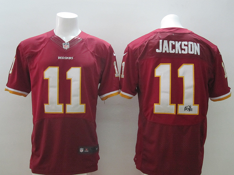 Nike Redskins 11 DeSean Jackson Red Signature Edition Elite Jersey