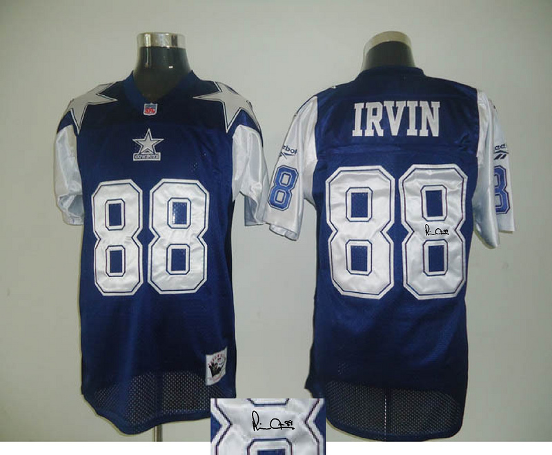Cowboys 88 Michael Irvin Navy Thanksgiving Day