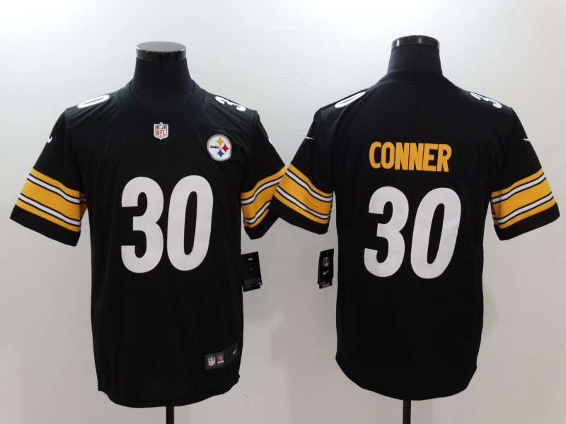 Nike Steelers 30 James Conner Black Youth Vapor Untouchable Player Limited Jersey