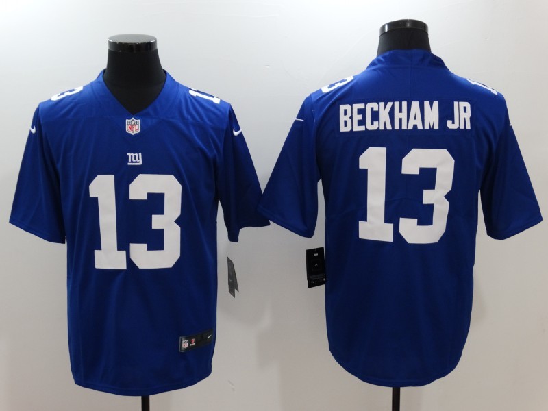 Nike Giants 13 Odell Beckham Jr. Blue Youth Vapor Untouchable Limited Jersey
