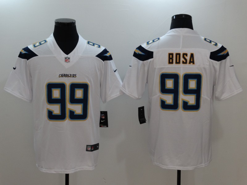 Nike Chargers 99 Joey Bosa White Vapor Untouchable Limited Jersey