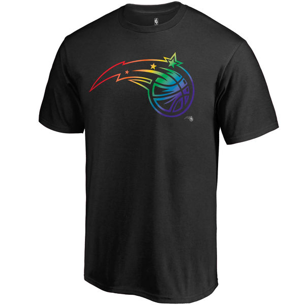 Men's Orlando Magic Fanatics Branded Black Team Pride T-Shirt