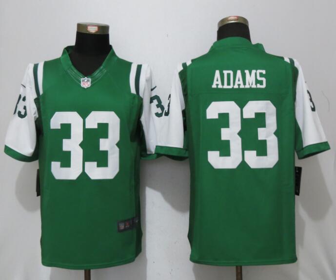 Nike Jets 33 Jamal Adams Green Limited Jersey