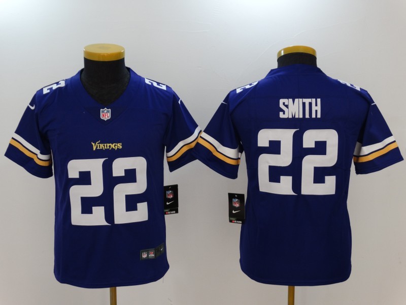 Nike Vikings 22 Harrison Smith Purple Vapor Untouchable Youth Limited Jersey Nike Vikings 22 Harrison Smith Purple Vapor Untouchable Youth Limited Jersey