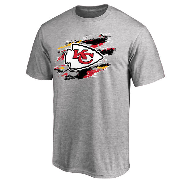 Kansas City Chiefs NFL Pro Line True Color T-Shirt Heathered Gray