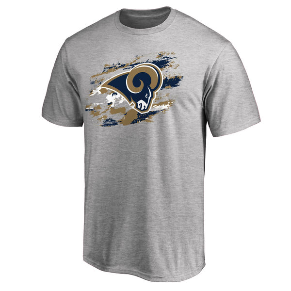 Los Angeles Rams NFL Pro Line True Color T-Shirt Heathered Gray
