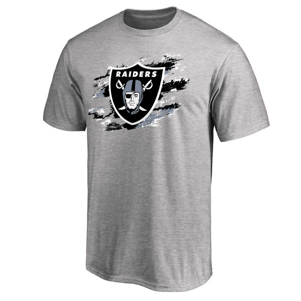 Oakland Raiders NFL Pro Line True Color T-Shirt Heathered Gray