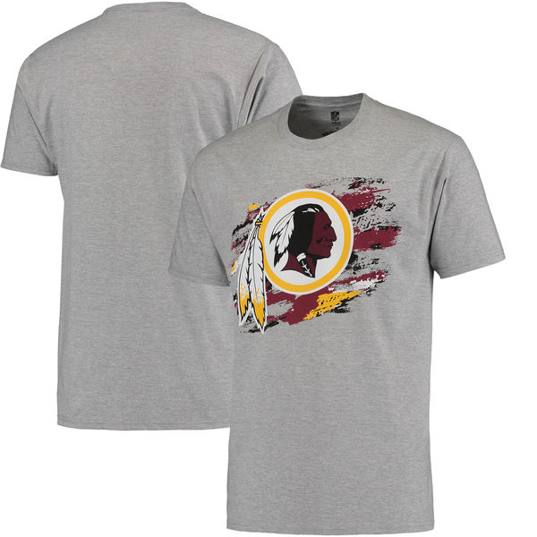 Washington Redskins NFL Pro Line True Color T-Shirt Heathered Gray