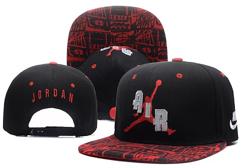 Air Jordan Fresh Logo Black Adjustable Hat