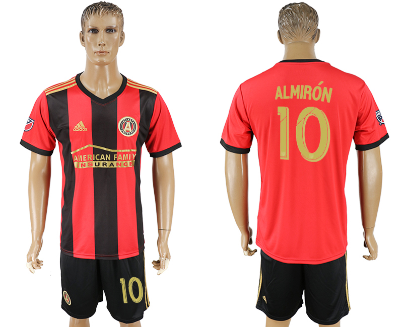 2017-18 Atlanta United FC 10 ALMIRON Home Soccer Jersey