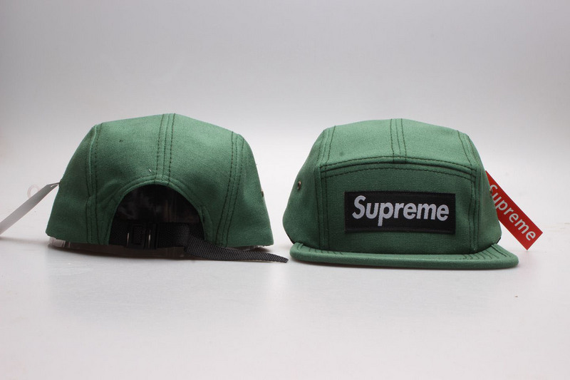 Supreme Fresh Logo Green Adjustable Hat YP