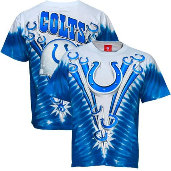 Indianapolis Colts Tie-Dye Premium Men's T-Shirt