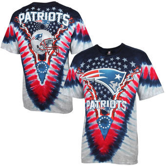 New England Patriots Tie-Dye Premium Men's T-Shirt