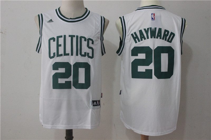Celtics 20 Gordon Hayward White Swingman Jersey