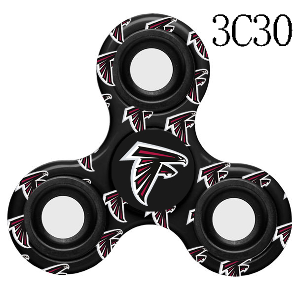Atlanta Falcons Multi-Logo 3 Way Fidget Spinner