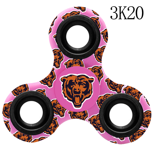 Chicago Bears Multi-Logo 3 Way Fidget Spinner