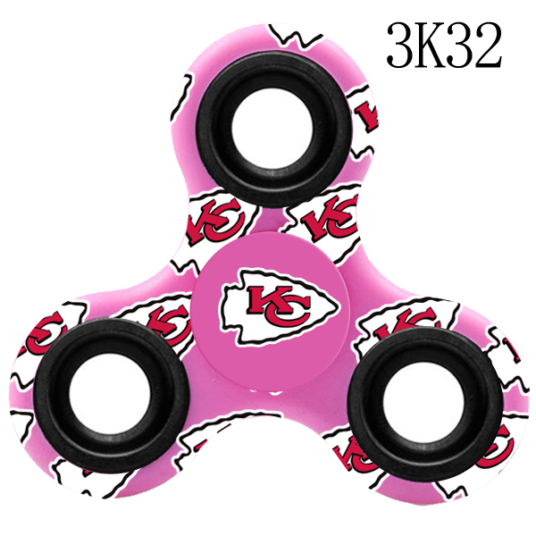 Kansas City Chiefs Multi-Logo 3 Way Fidget Spinner