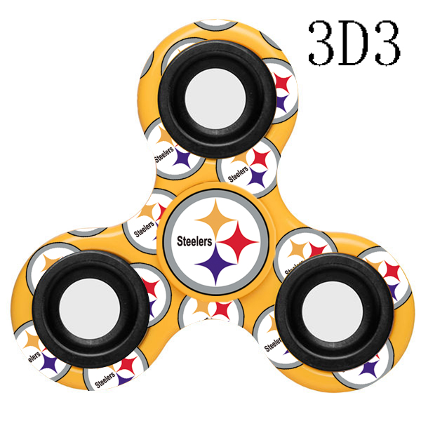 Pittsburgh Steelers Multi-Logo 3 Way Fidget Spinner