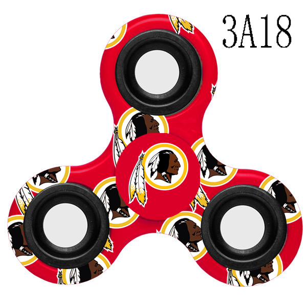 Washington Redskins Multi-Logo 3 Way Fidget Spinner