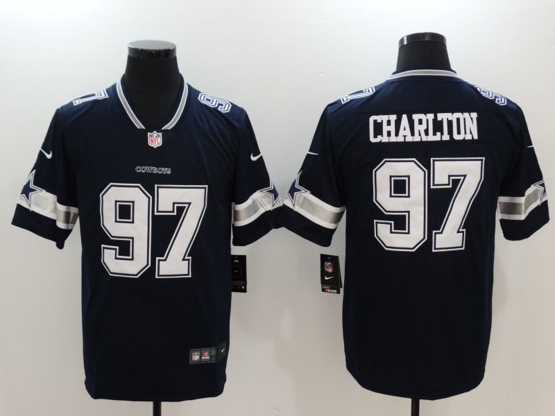 Nike Cowboys 97 Taco Charlton Navy Youth Vapor Untouchable Player Limited Jersey
