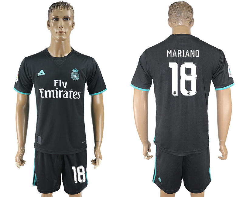 2017-18 Real Madrid 18 MARIANO Away Soccer Jersey 2017-18 Real Madrid 18 MARIANO Away Soccer Jersey