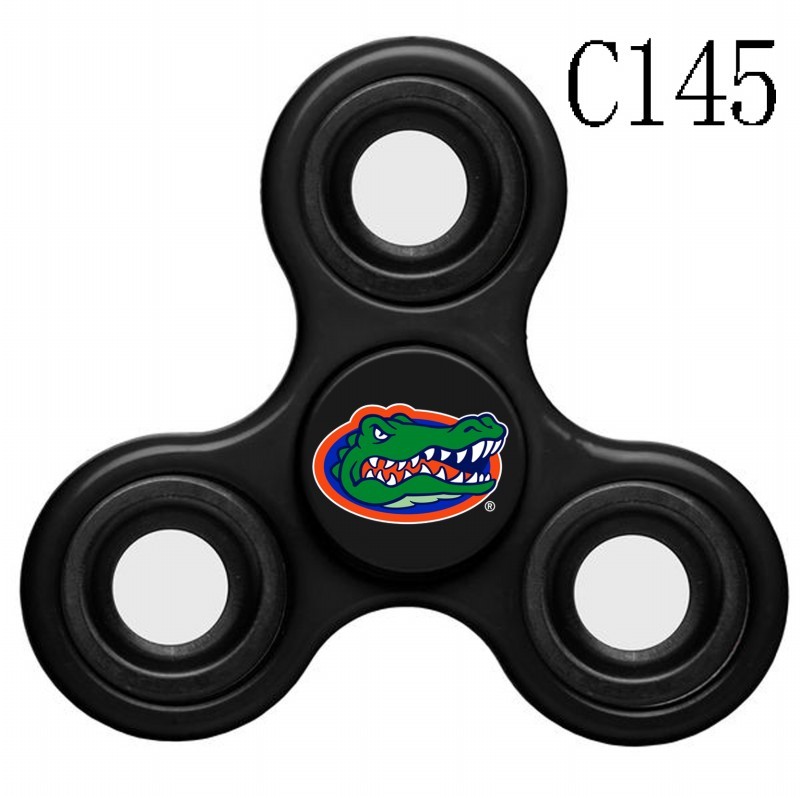 Florida Gators Team Logo Black 3 Way Fidget Spinner
