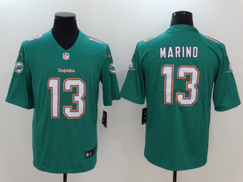 Nike Dolphins 13 Dan Marino Teal Youth Vapor Untouchable Player Limited Jersey