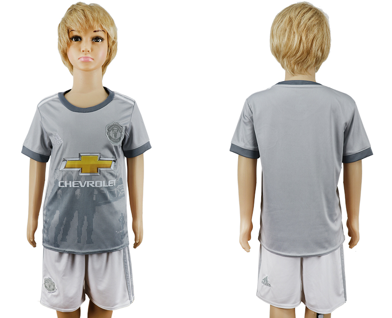 2017-18 Manchester United Third Away Youth Soccer Jersey 2017-18 Manchester United Third Away Youth Soccer Jersey