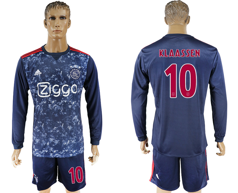 2017-18 Ajax 10 KLAASSEN Away Soccer Jersey 2017-18 Ajax 10 KLAASSEN Away Soccer Jersey