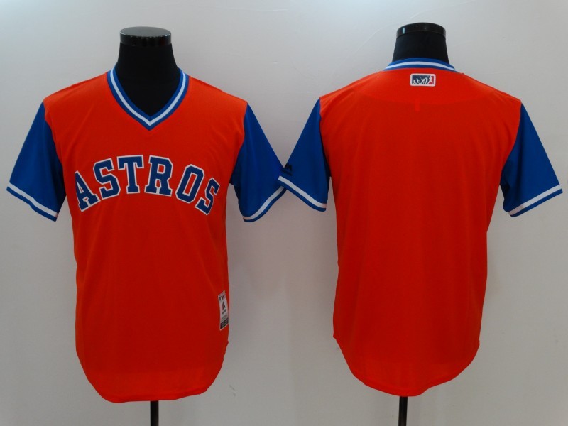 Astros Majestic Orange 2017 Players Weekend Jersey - Click Image to Close