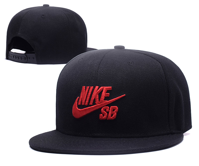 Nike Logo Black Adjustable Hat GS