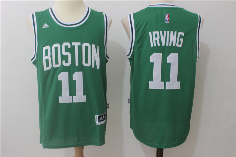 Celtics 11 Kyrie Irving Green Swingman Jersey - Click Image to Close