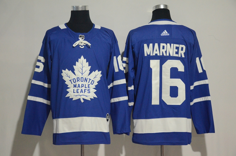 Maple Leafs 16 Mitch Marner Blue Adidas Jersey
