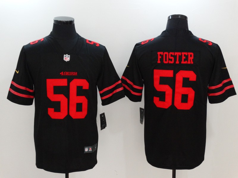 Nike 49ers 56 Reuben Foster Black Youth Vapor Untouchable Player Limited Jersey