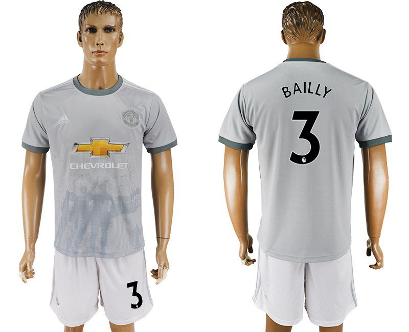 2017-18 Manchester United 3 BAILLY Third Away Soccer Jersey