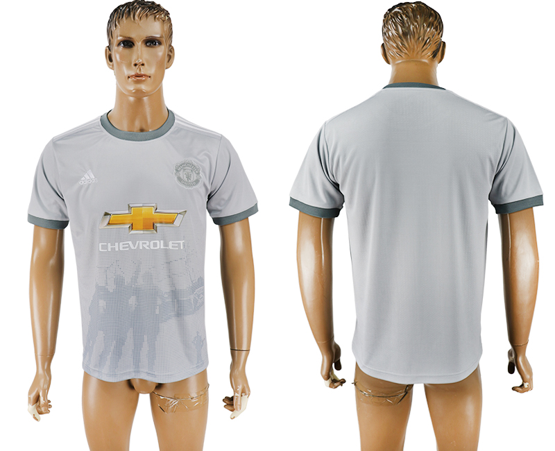 2017-18 Manchester United Third Away Thailand Soccer Jersey 2017-18 Manchester United Third Away Thailand Soccer Jersey