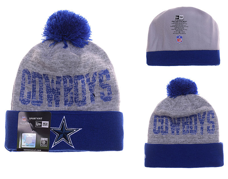 Cowboys Blue Knit Hat YP
