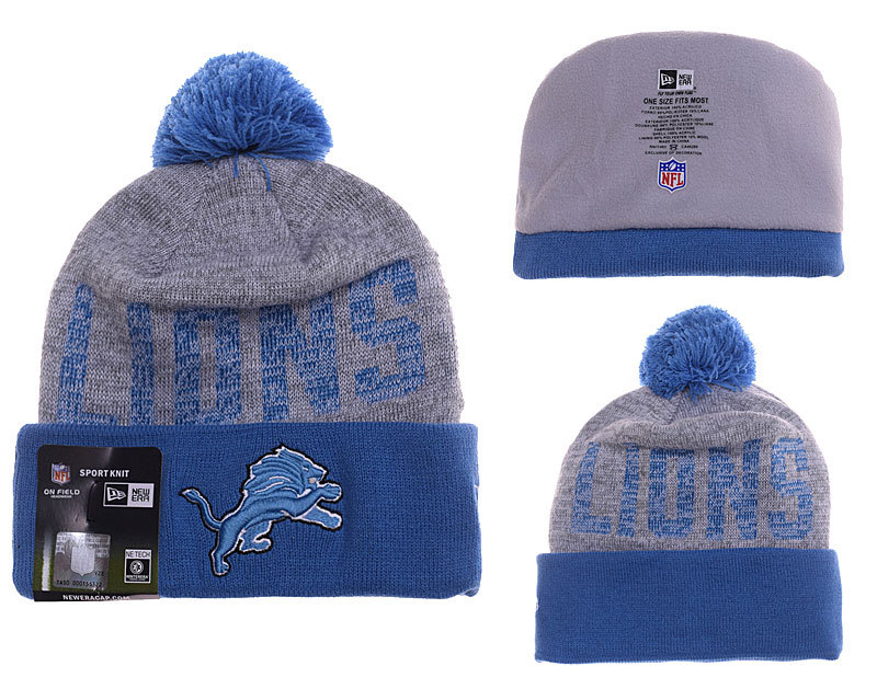 Lions Blue Knit Hat YP