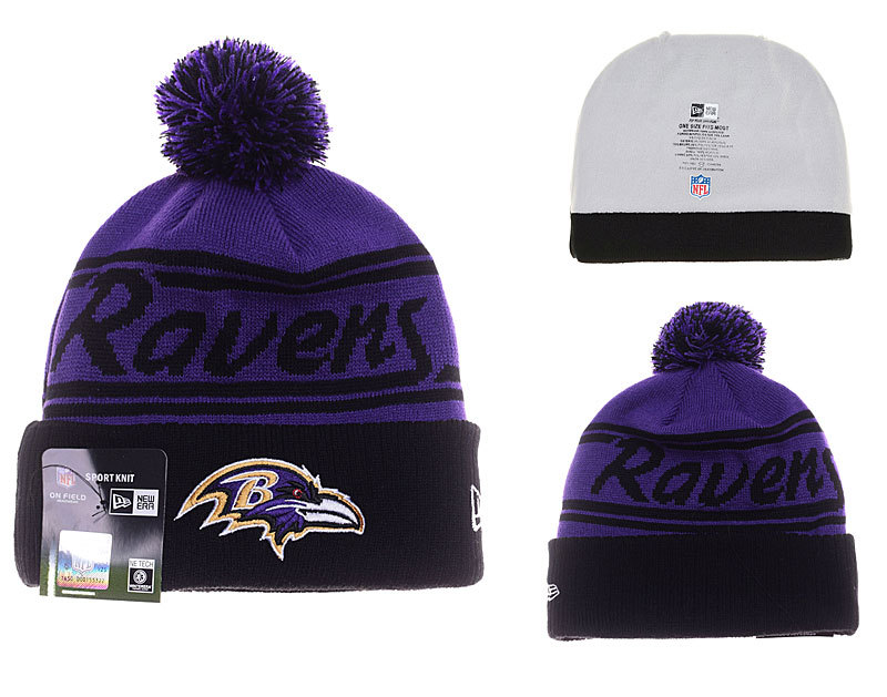 Ravens Purple Knit Hat YD
