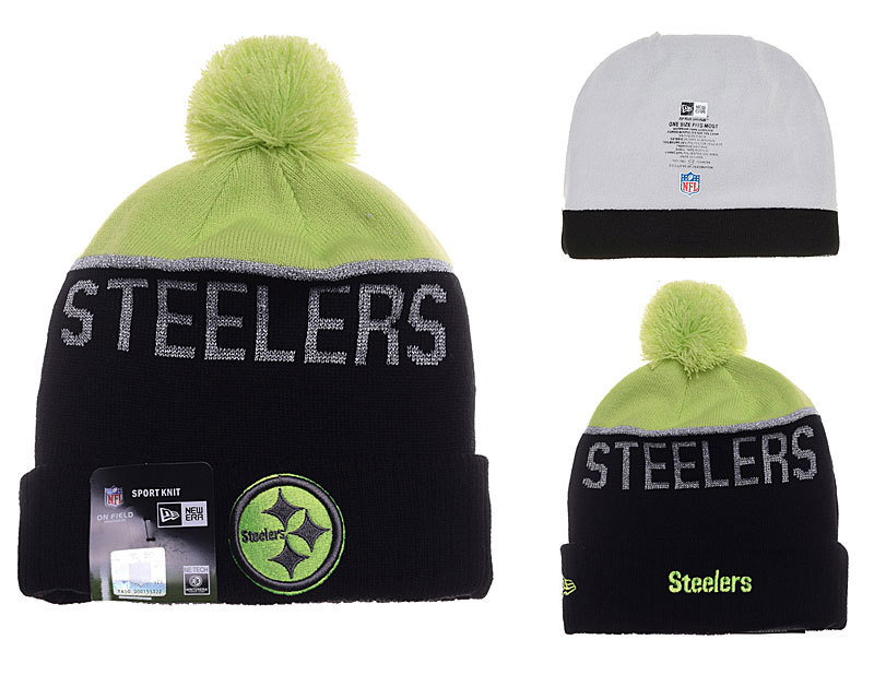 Steelers Black Knit Hat YD Steelers Black Knit Hat YD