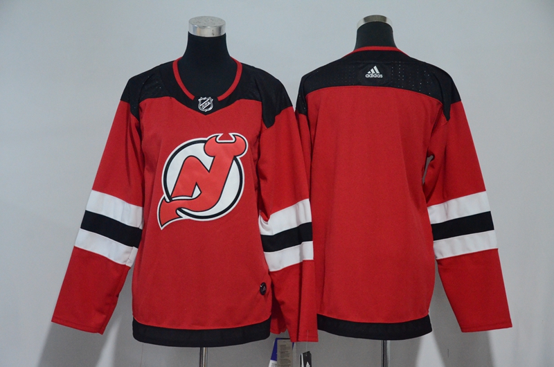 Devils Blank Red Youth Adidas Jersey - Click Image to Close