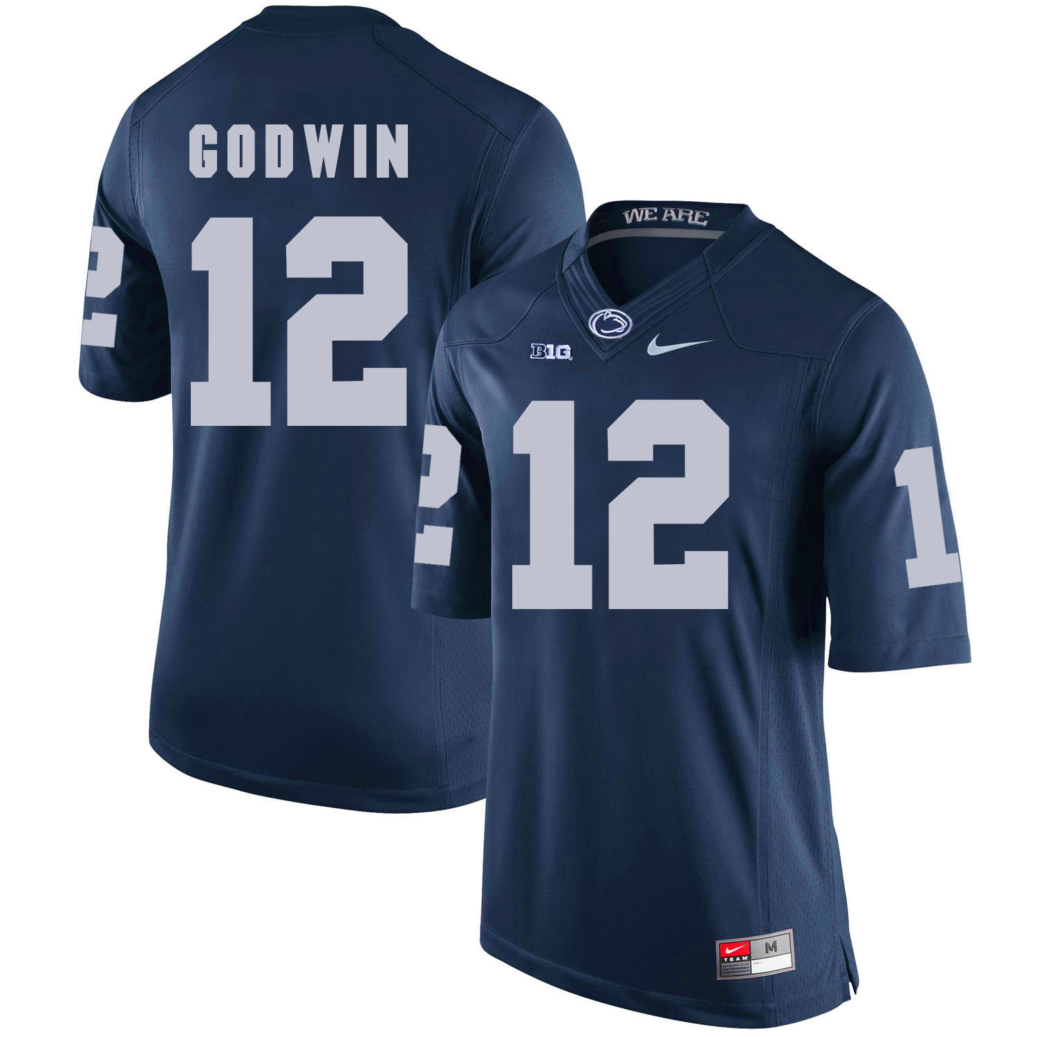 Penn State Nittany Lions 12 Chris Godwin Navy College Football Jersey