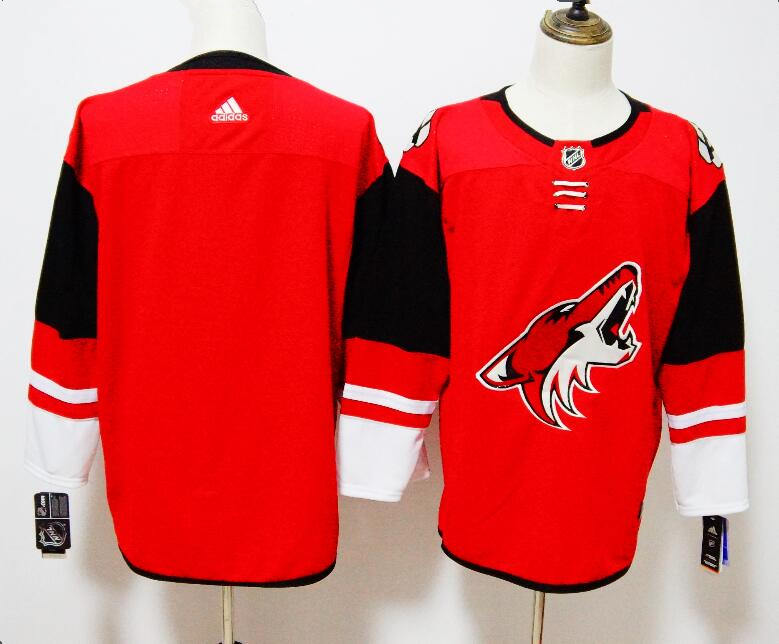 Coyotes Blank Red Adidas Jersey