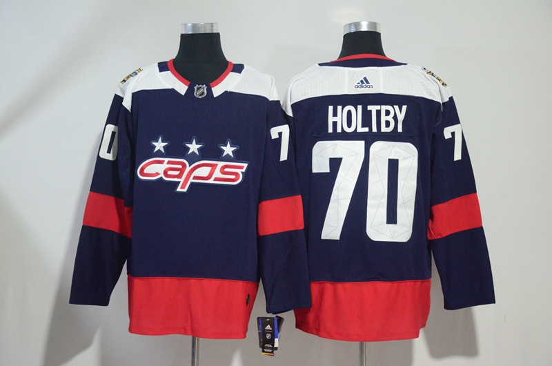 Capitals 70 Braden Holtby Navy 2018 NHL Stadium Series Adidas Jersey